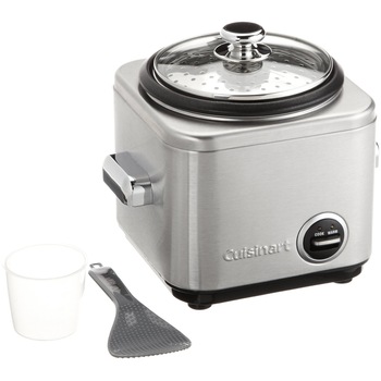 Oala electrica pentru orez Cuisinart CRC400E, 500 W, 520gr., 6 portii, Inox Oala electrica pentru orez Cuisinart CRC400E, 500 W, 520gr., 6 portii, Inox