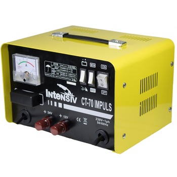 Redresor / Robot pornire auto 12-24V Intensiv tip CT 70 IMPULS, curent incarcare 45A, curent pornire 200A Redresor / Robot pornire auto 12-24V Intensiv tip CT 70 IMPULS, curent incarcare 45A, curent pornire 200A