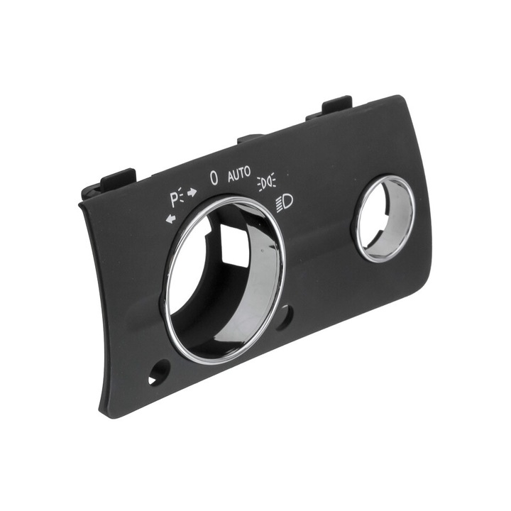 Бленда за ключ фарове, Mercedes, W211, С Измиване на фарове, Черен