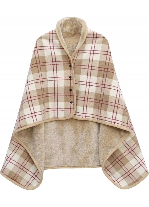 Poncho dama, M Import, Lana, Bronz, XL INTL