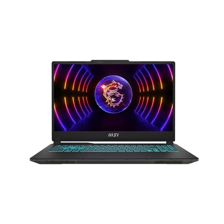 MSI A13VF Laptop, 15,6" Full HD, Intel® Core™ i7 13620H 4,9 GHz-ig, 16 GB RAM DDR5, 512 GB SSD, NVIDIA® GeForce® RTX 4060 8 GB, Free Dos, fekete