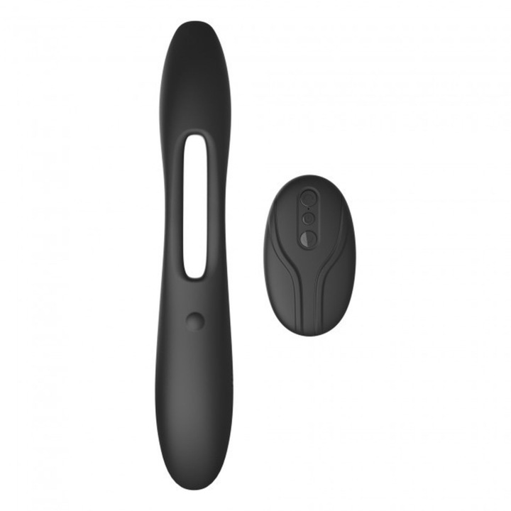 Вибратор Luka, Multi Joy, 2 независими мотора, 10 режима на вибрация, 20x3.2 см, Ултра мек силикон