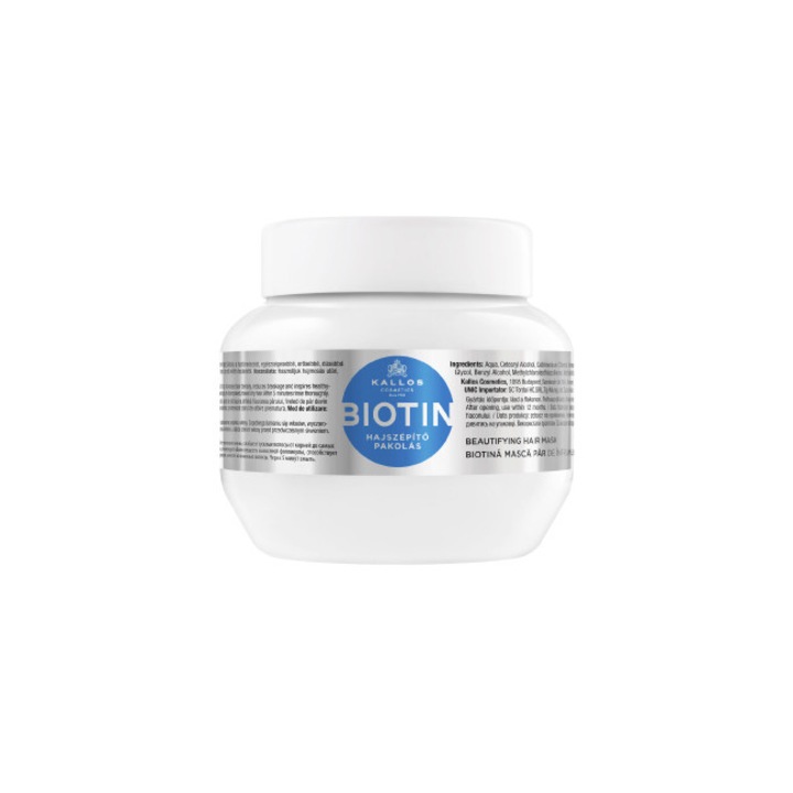 Kallos Biotin Beautifying Hair Mask masca pentru intarire 275 ml