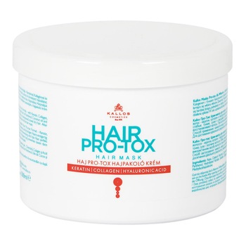 Masca de par pro-tox cu cheratina, colagen si acid hialuronic Kallos KJMN 500ml Masca de par pro-tox cu cheratina, colagen si acid hialuronic Kallos KJMN 500ml