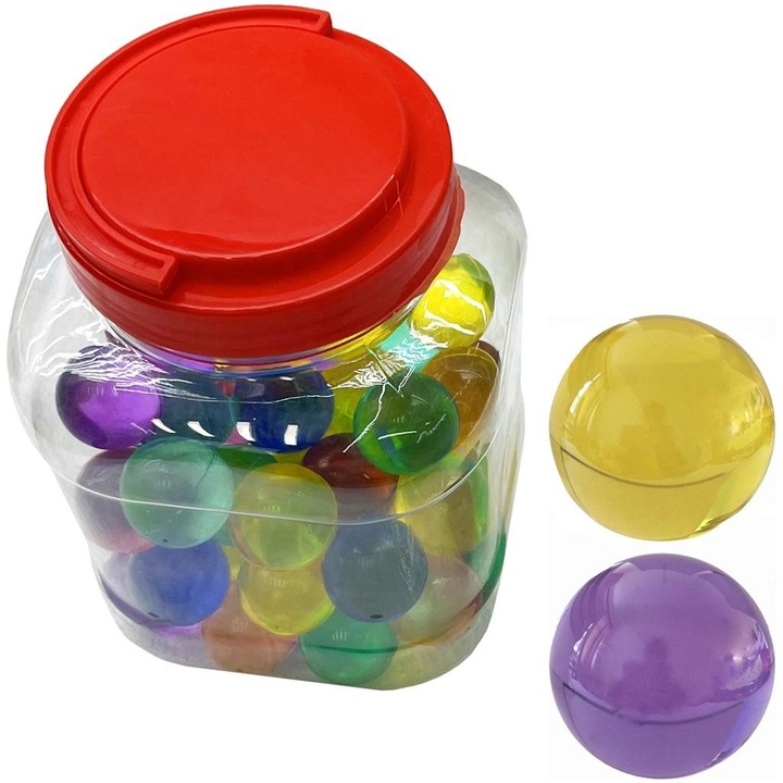 Топки Trifox, Гума, 26мм, 160х130мм, Прозрачни, Комплект 60