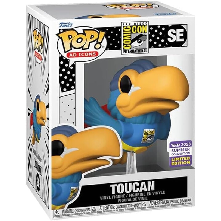 Figura, Funko Pop! Icons San Diego Comic Con Toucan Le