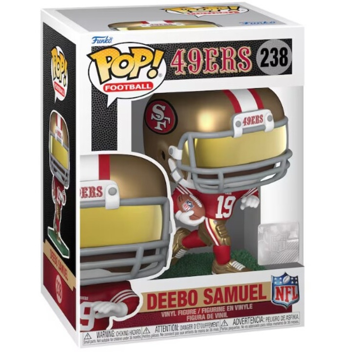 Figura, Funko Pop! Nfl 49Ers Deebo Samuel 238