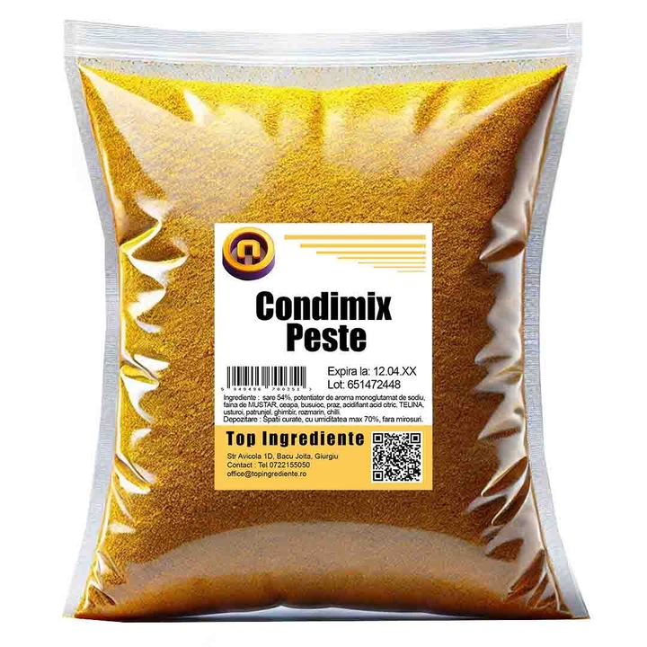 Condimix Peste – Gustul Perfect pentru Fructe de Mare si Peste 1 kg