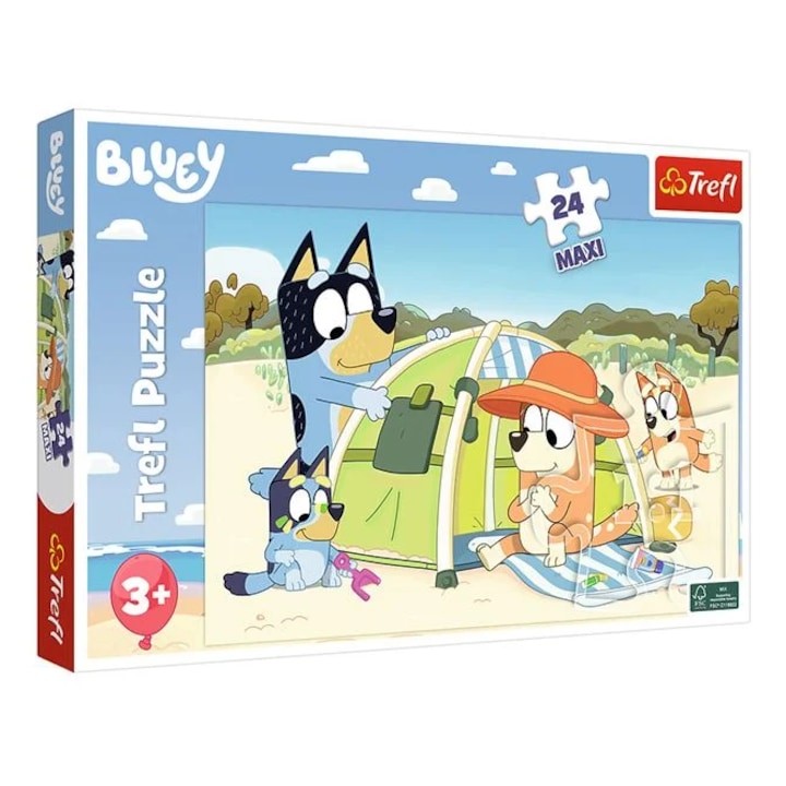 Пъзел Trefl, Bluey, 24 части, 60х40 см