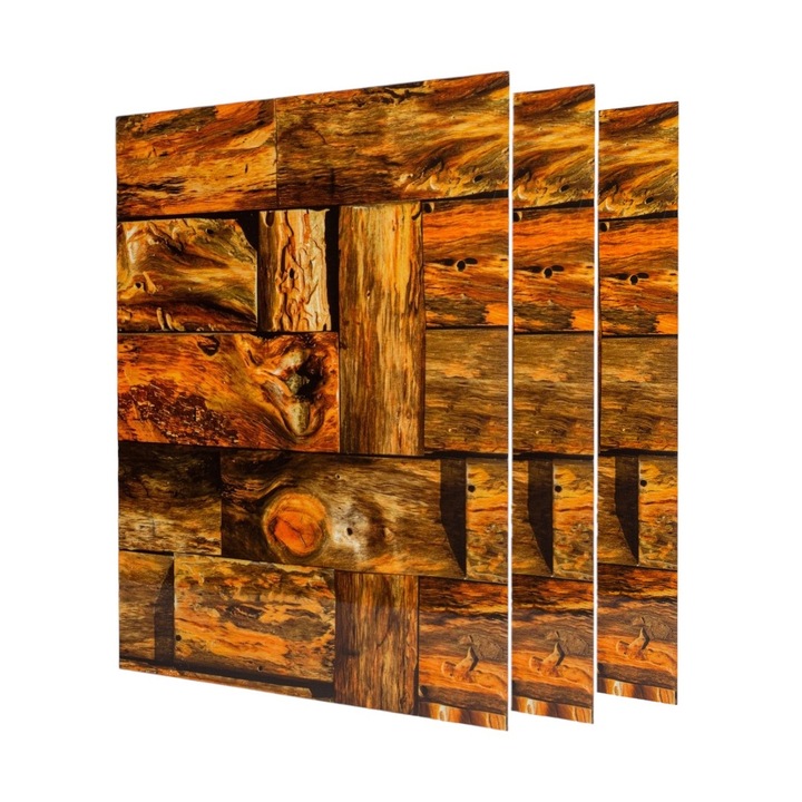 Set 3 panouri Highlight UV, Naimeed D6518, ultrarezistent, flexibil, ignifug, 122x92cm, 2.8mm grosime, tehnologie moderna, rezistent la umezeala