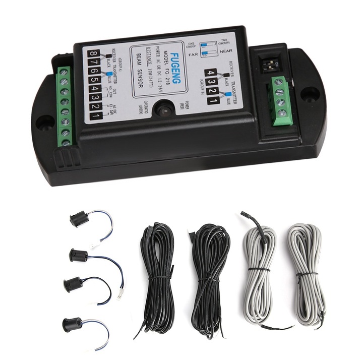 Senzor de lumina electronica de securitate pentru usa automata tip fascicul dublu FG-218