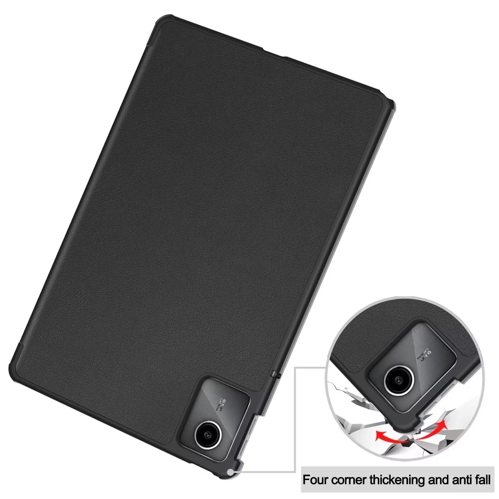 Husa tableta pentru, Lenovo Tab M11, auto functie sleep/wake tip stand,11inch, negru