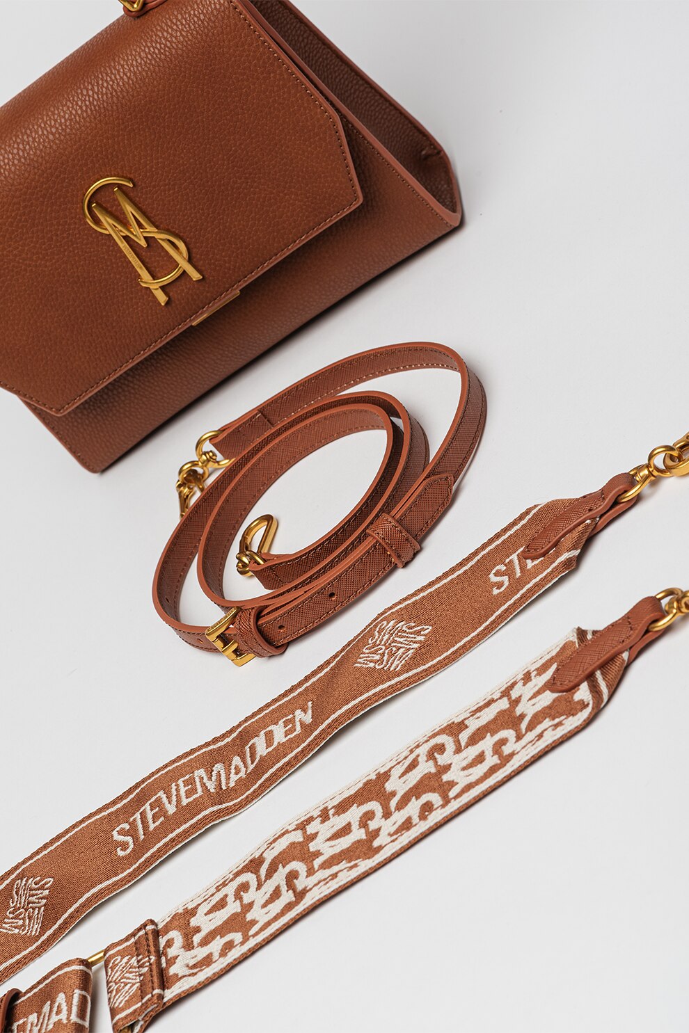 Steve Madden, Geanta crossbody cu barete intersanjabile Blattuca