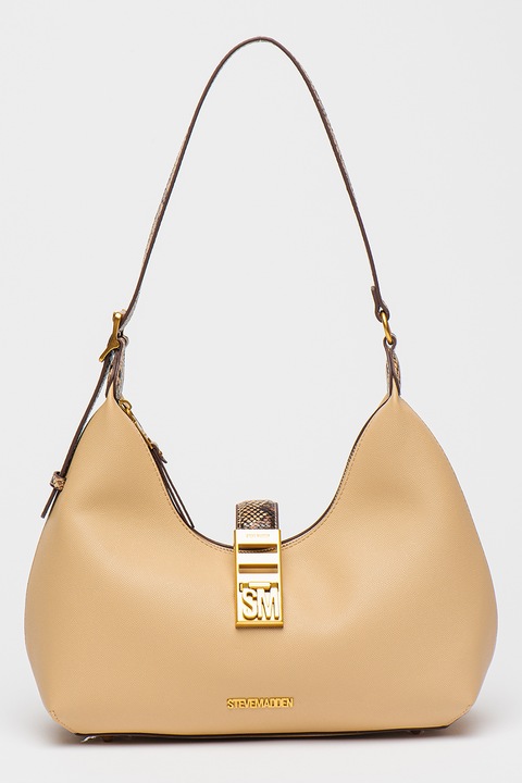 Steve Madden, Bovie-E texturált műbőr válltáska, Tevebarna