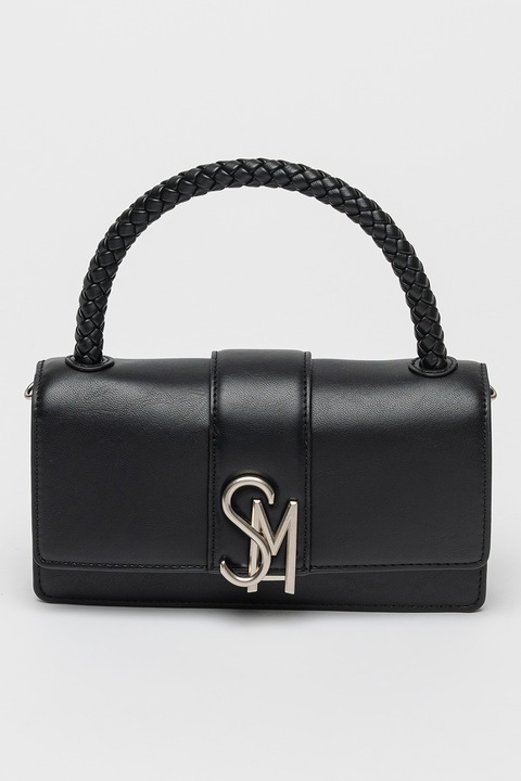 Steve Madden, Geanta crossbody cu bareta detasabila Brage, Negru