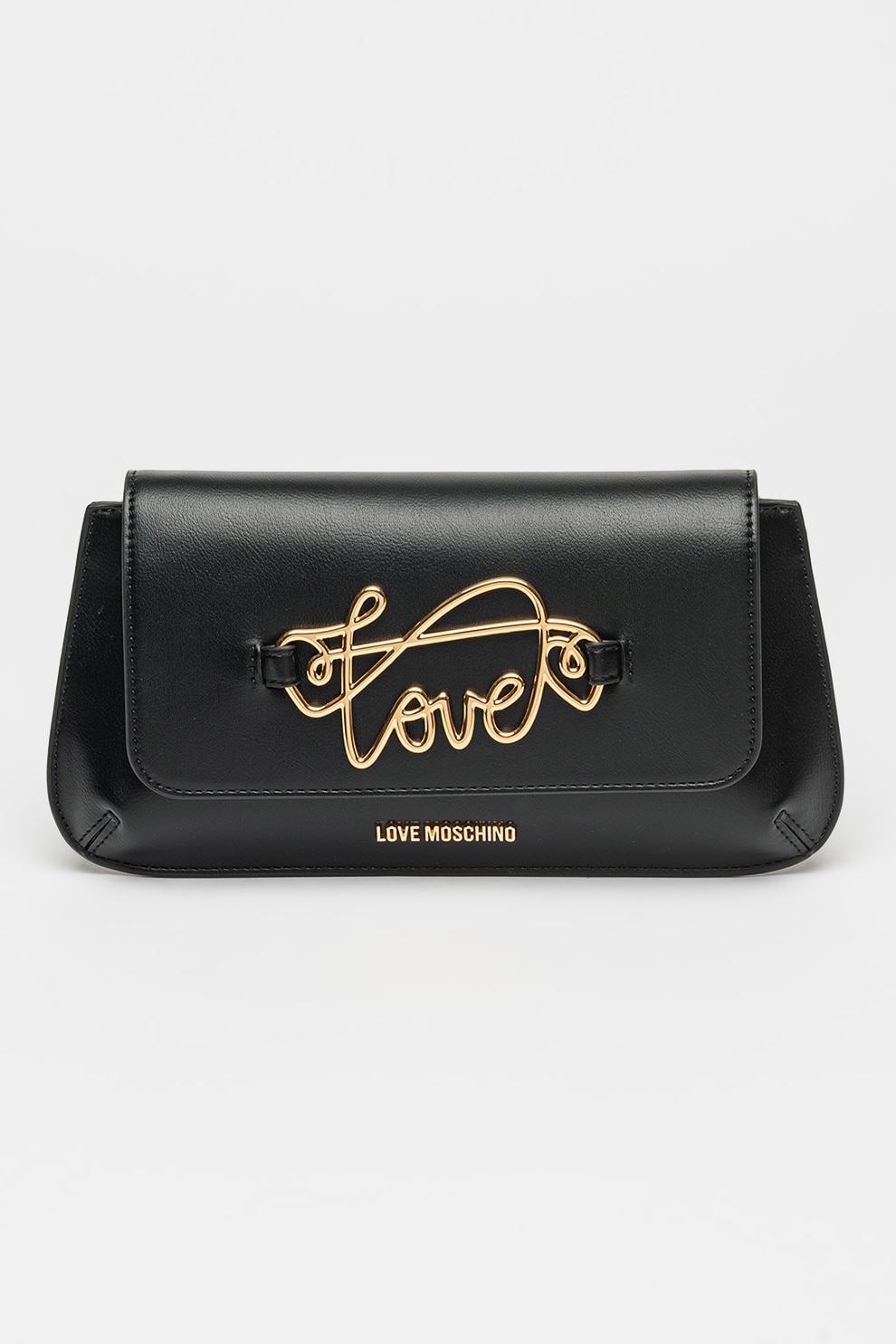 Love Moschino, Geanta crossbody de piele ecologica, Negru - eMAG.ro
