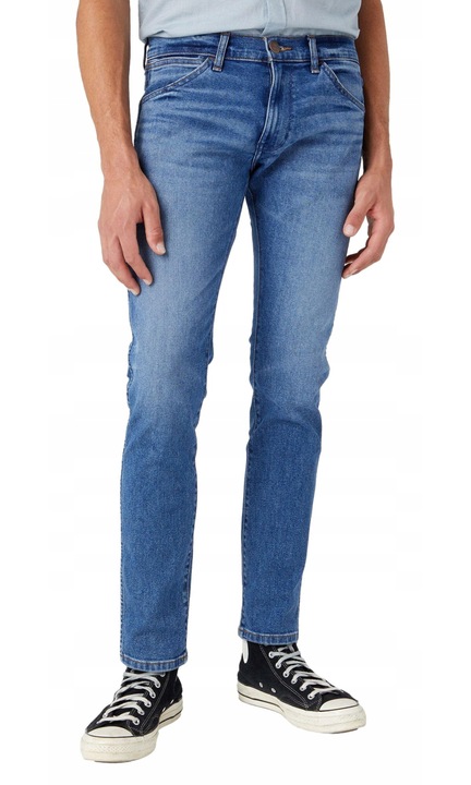 Blugi, Wrangler, Bryson 813, Smoke Sea, Albastru