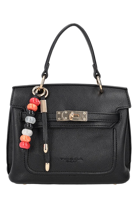 Tosca Blu, Alghero műbőr kézitáska, Fekete