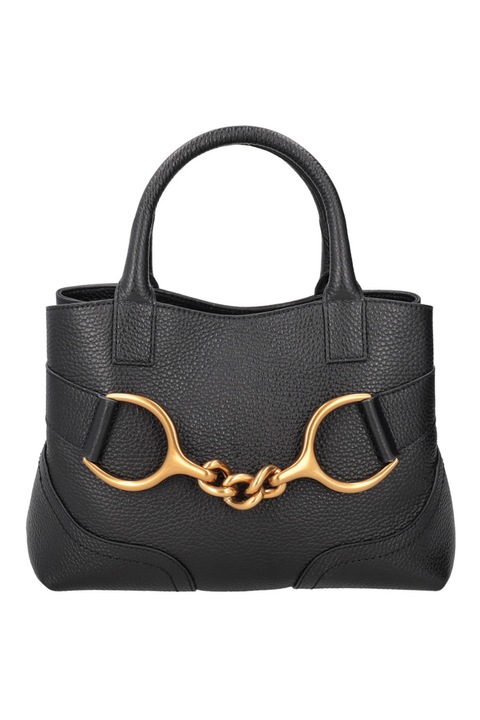 Tosca Blu, Bőr válltáska, Fekete