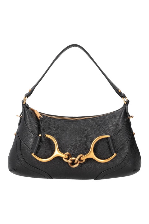 Tosca Blu, Bőr válltáska, Fekete