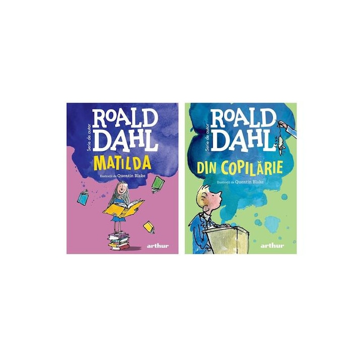 Pachet Matilda si Din copilarie - Roald Dahl