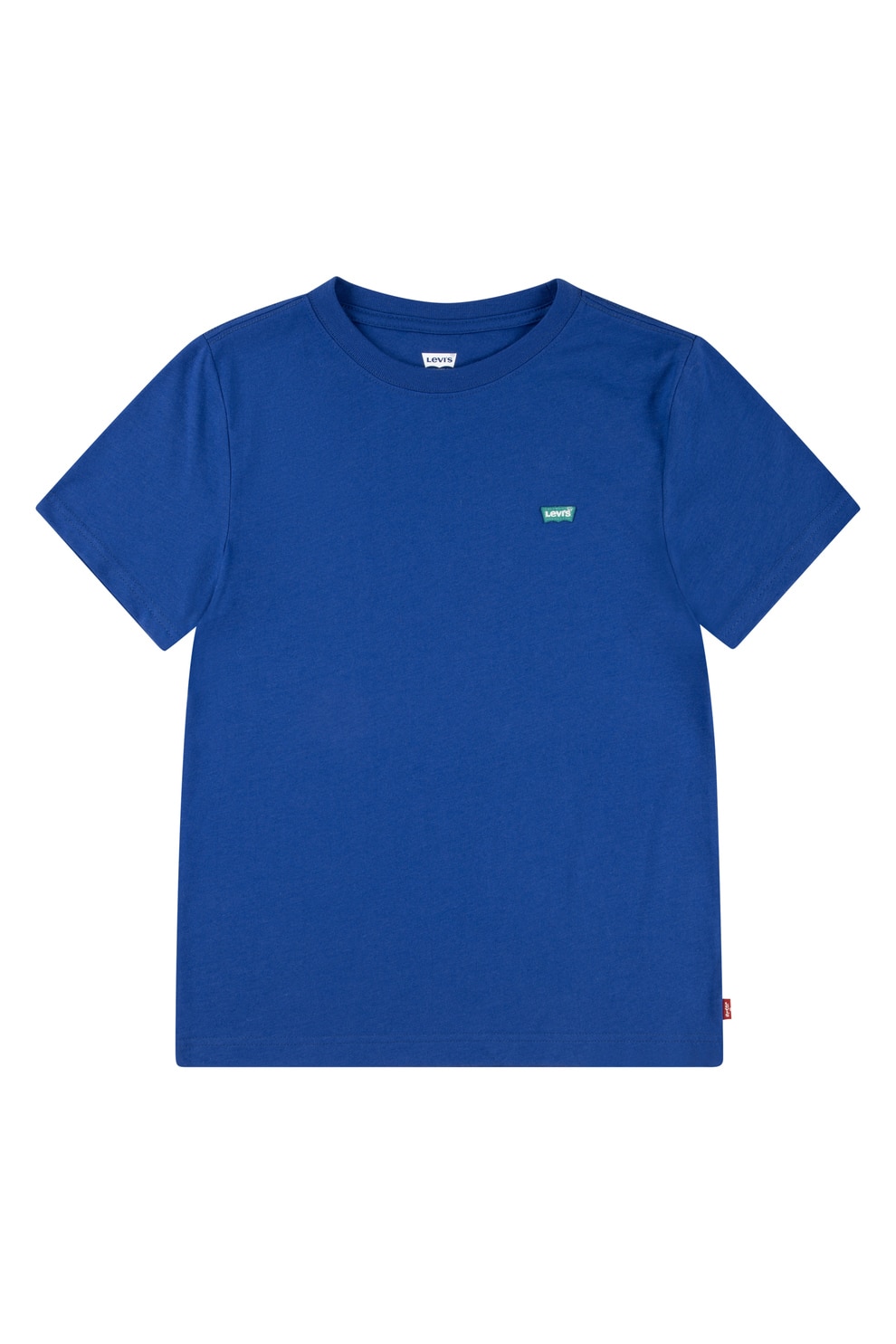 Levi's, Tricou din bumbac cu detaliu logo, Albastru inchis, 152 CM