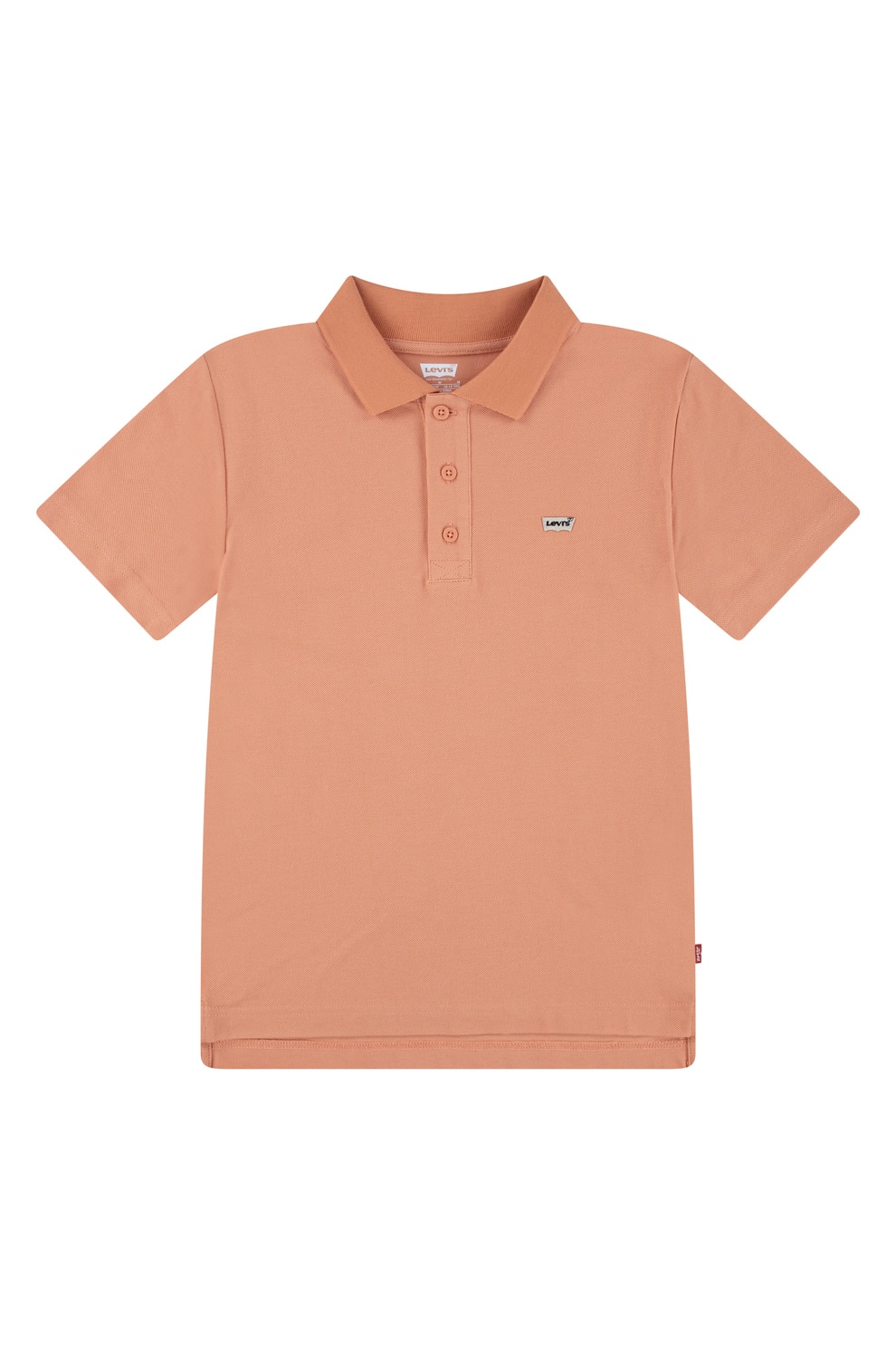 Levi's, Tricou polo din bumbac pique, Piersica, 164 CM