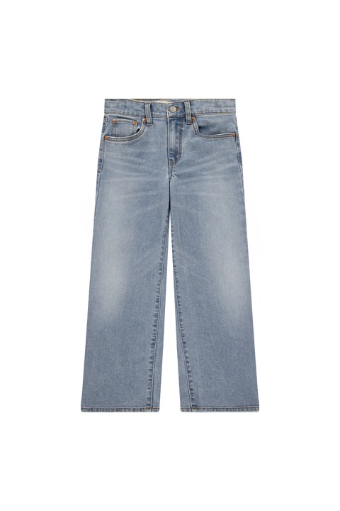 Levi's, Bő szárú pamuttartalmú farmernadrág, Sötétkék