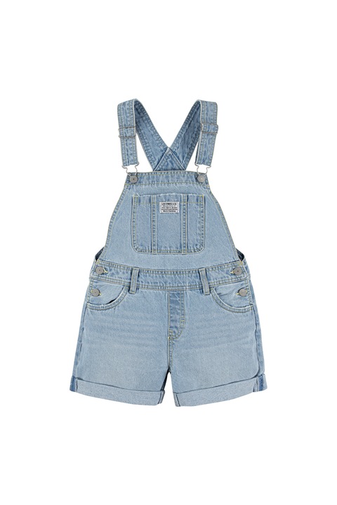 Levi's, Kantáros farmernadrág állítható pántokkal, Púderkék