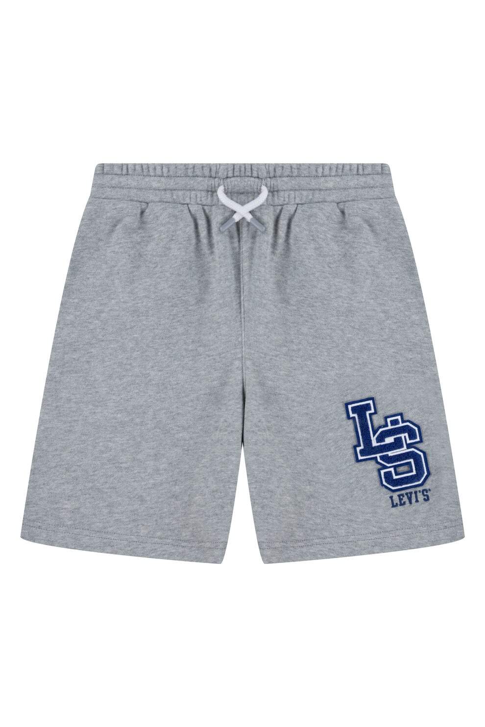 June, Pantaloni scurti cu model uni, Gri inchis, 116 CM - eMAG.ro