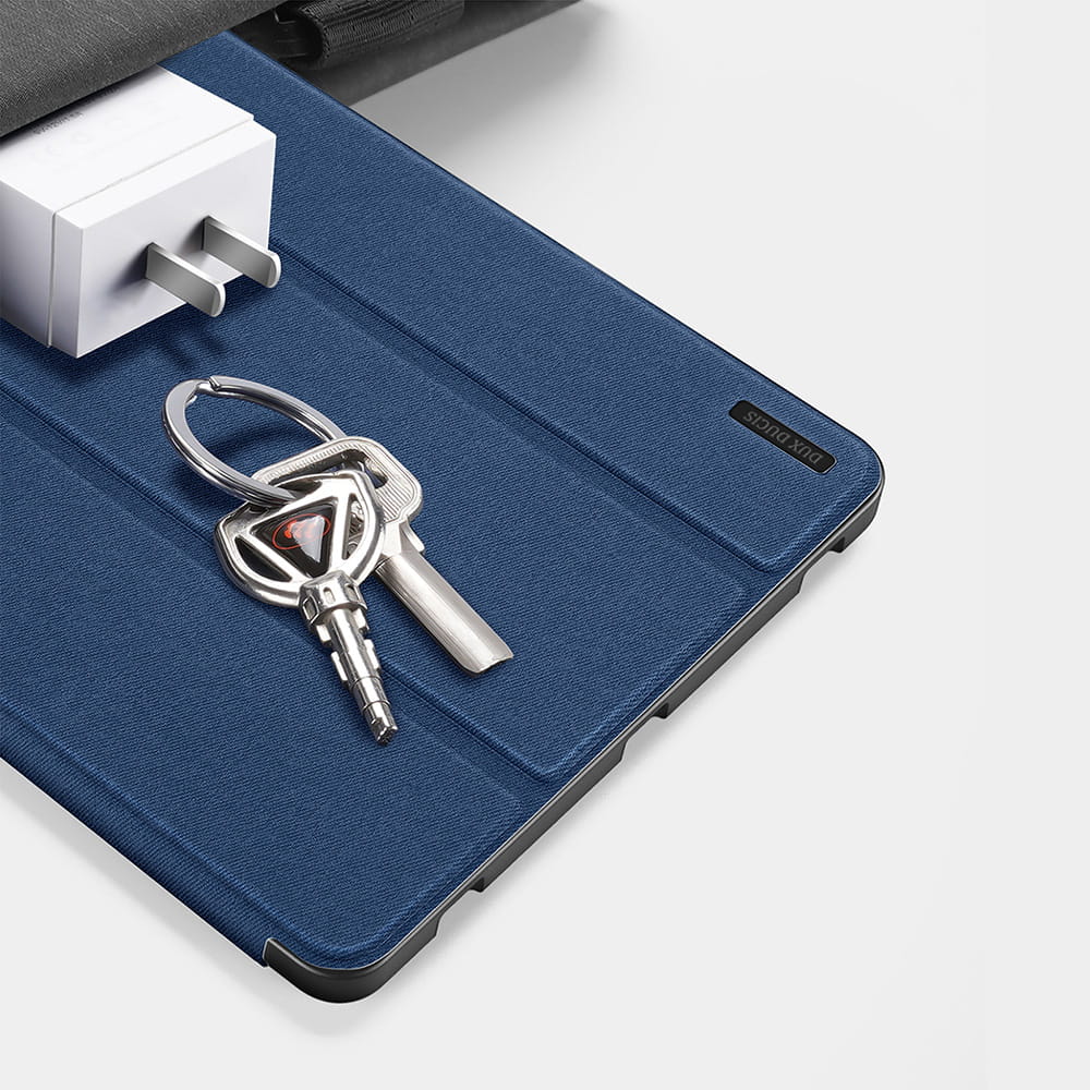 Husa tableta Dux Ducis Domo pentru Galaxy Tab S10 Plus/S9 Plus/S9 FE Plus, albastru inchis