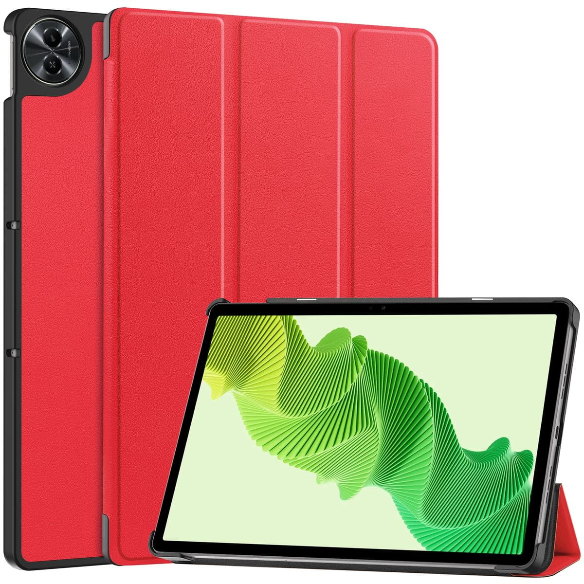 Husa tableta Bizon Case Tab Croc pentru Realme Pad 2 11.5, Rosu