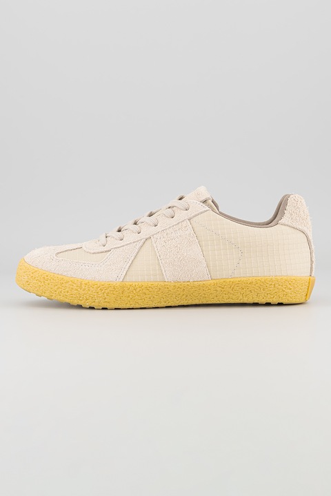 AllSaints, Sneaker nyersbőr betétekkel, Bézs