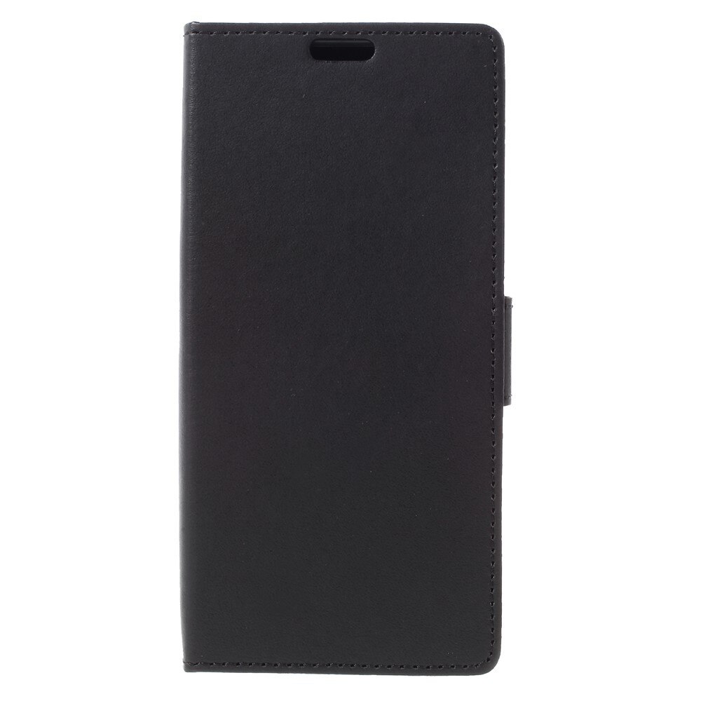 Husa Lenovo Zuk Z2, Portofel, Piele Ecologica, Stand Birou, Inchidere Magnetica, Culoare Negru