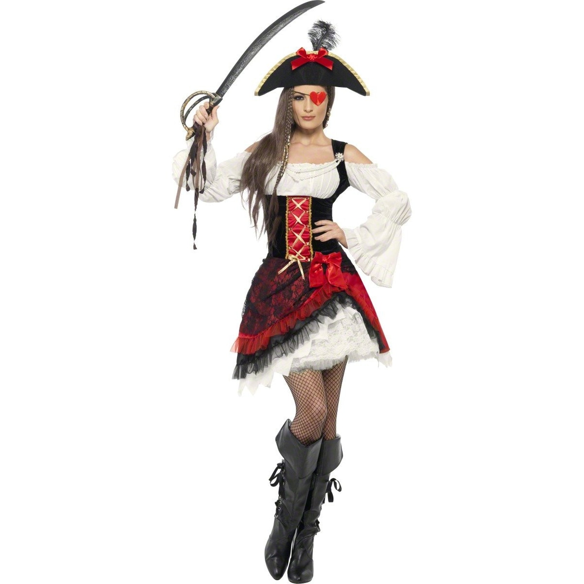 Hubert Hudson Resign mental Costum pirat femeie Ruby S - eMAG.ro