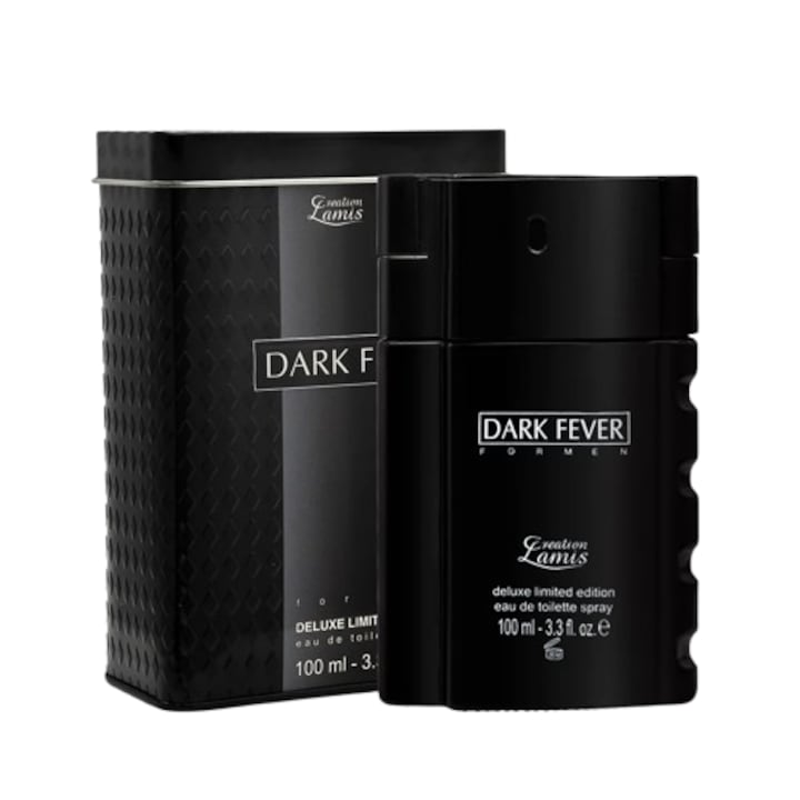 Apa de toaleta Creation Lamis Dark Fever, barbati, 100 ml, fructat-lemnos