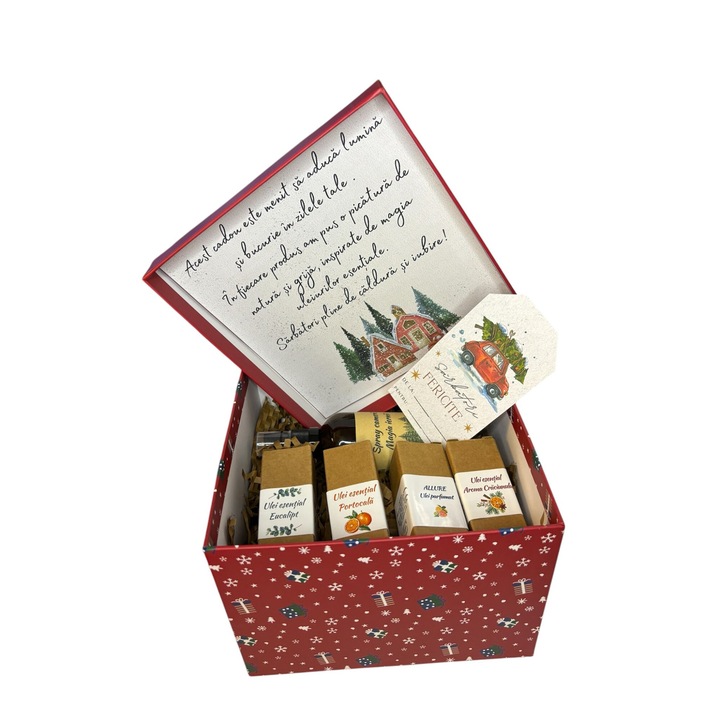 Set Cadou Craciun AROMAVIDA pentru EL
