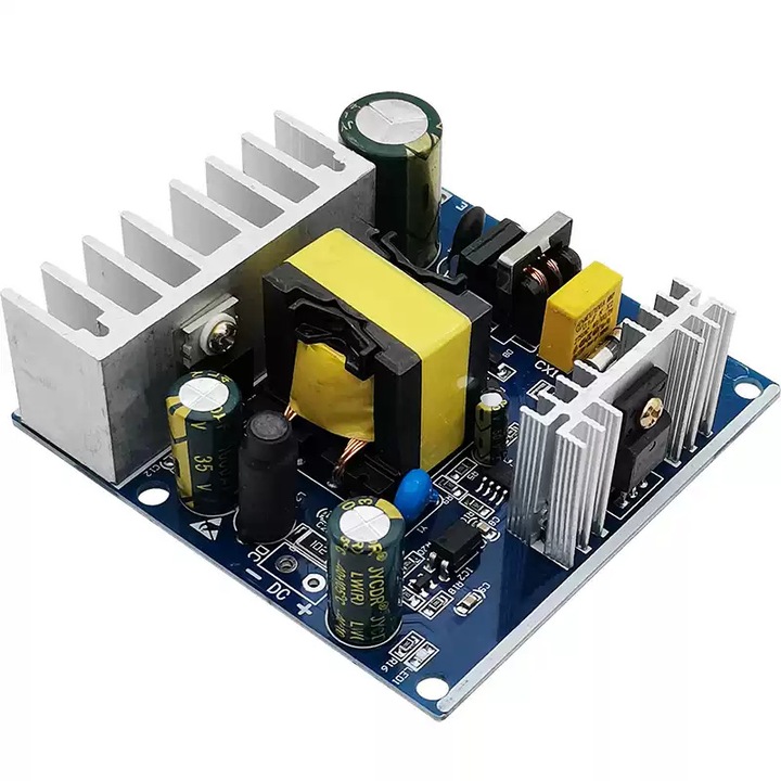 Convertor ridicator de tensiune step-up DC-AC de la 24V la 220V, 150W