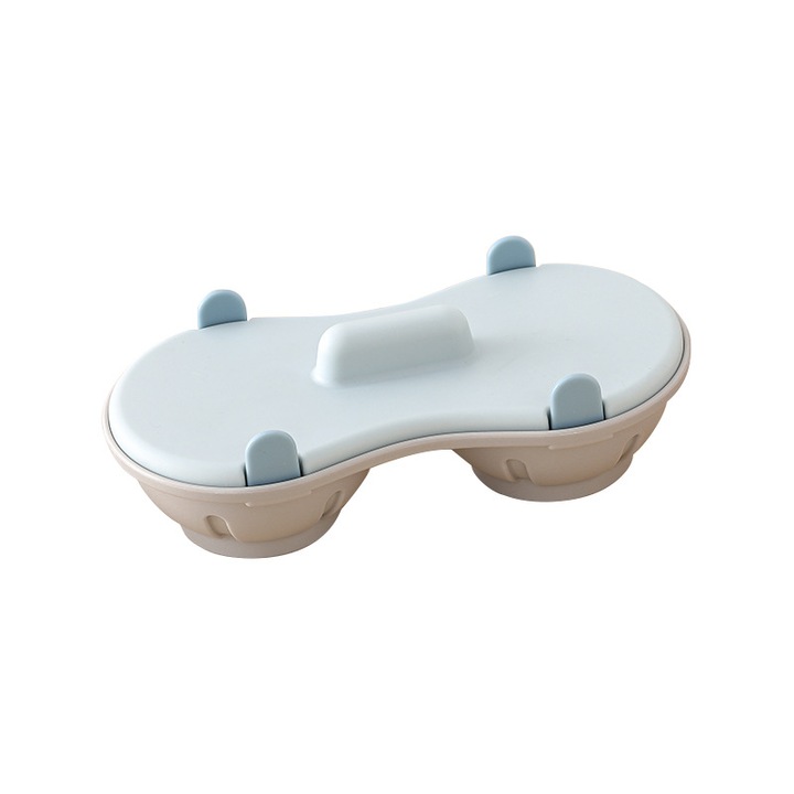 Recipient pentru gatit oua, galben, pentru microunde