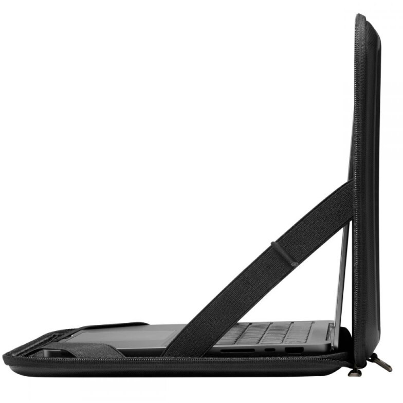 Husa pentru Laptop 13-14" - Spigen Rugged Armor Pro Pouch - Black
