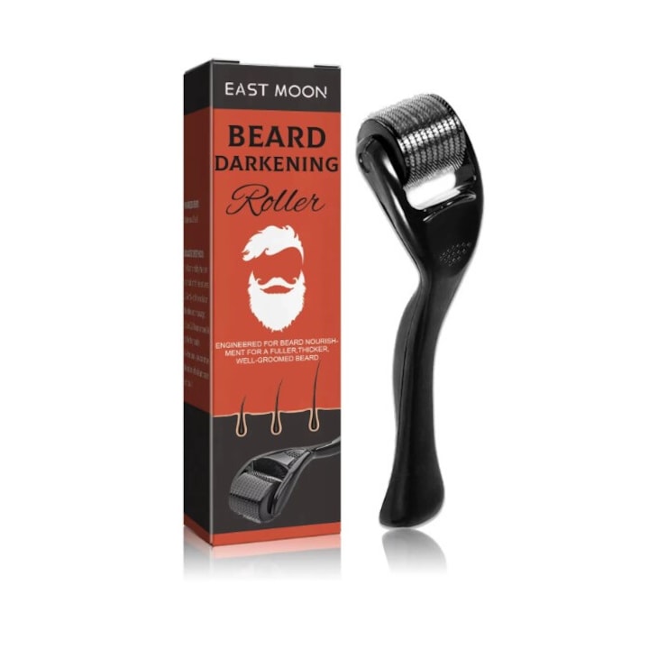 Derma-henger a hajnövekedés, a fejbőr és a szakáll serkentésére, Beard Roller