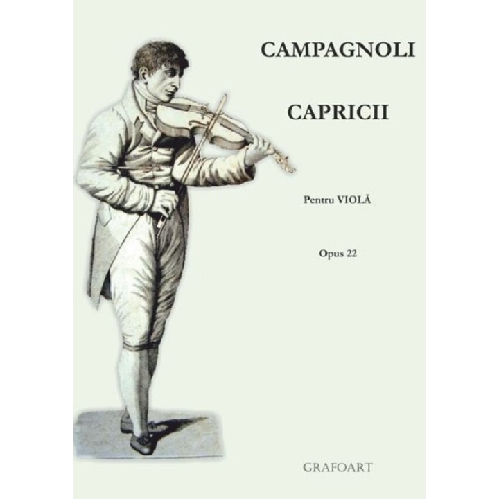 Capricii Pentru Viola Op.22 - Bartolomeo Campagnoli