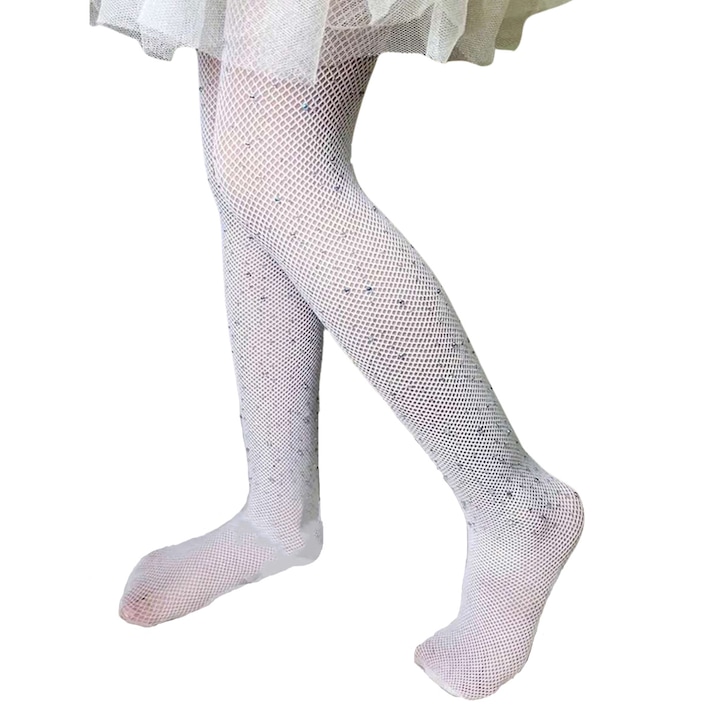 Dresuri Stralucitoare Anacool 1 pereche, Alb stralucitor