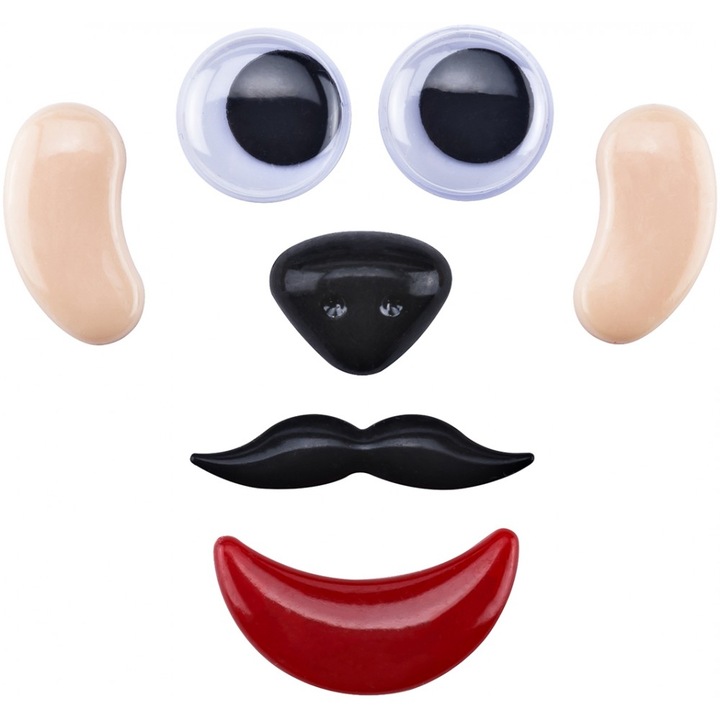 Set creative, piese fata clovnul 28pcs, BRONS, BR-644