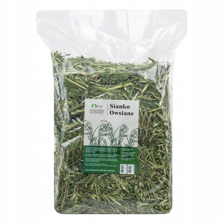 Fan de ovaz pentru rozatoare, bogat in fibre si proteine, Tivo, 500 gr