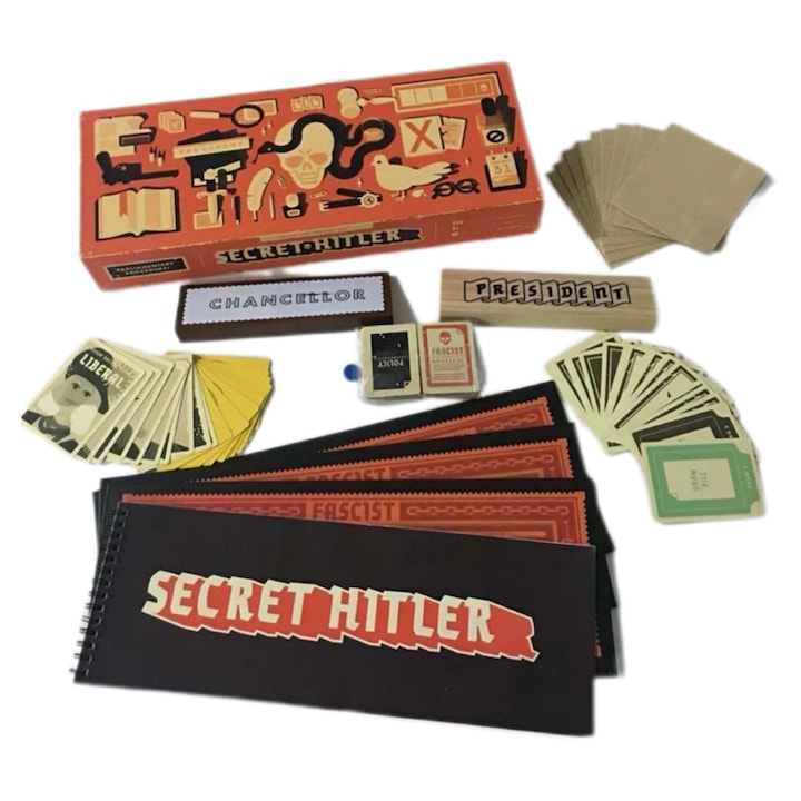 Настолна игра, AjieQaQ, Discovering Hitler, 5-10 играча, многоцветна