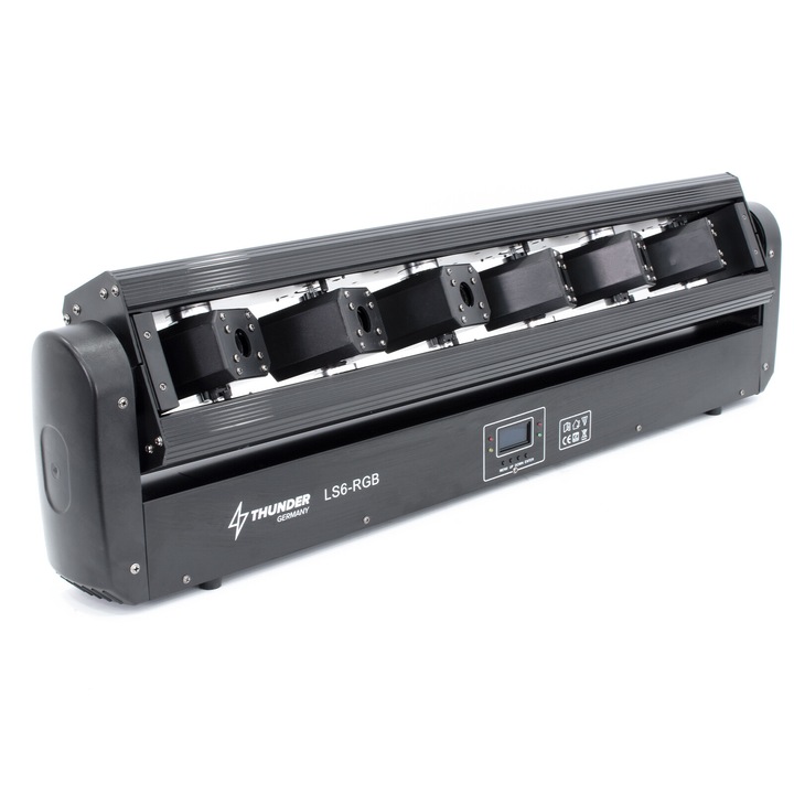 Thunder LS6-RGB – DMX – Lézer fényeffekt (1000mW)