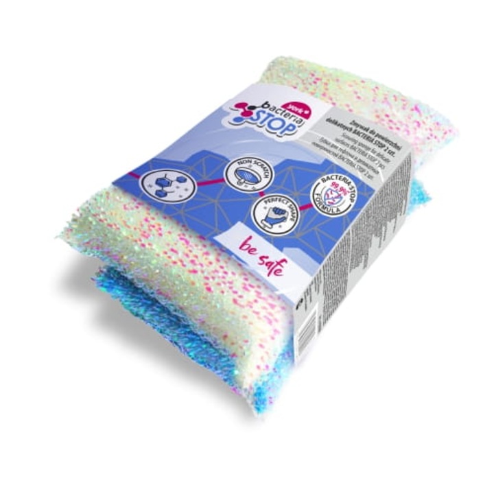 Set 2 bureti pentru suprafete delicate Bacteria Stop