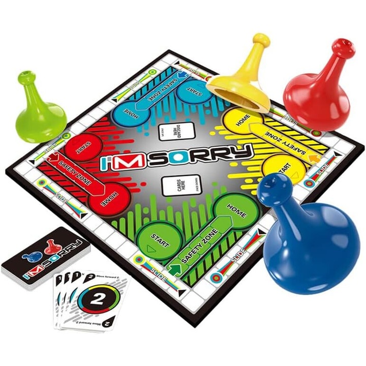 Joc de societate, cu zaruri si pioni, I'm sorry, SARALMA®