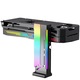 Suport vertical pentru placi grafice, iluminare sincrona ARGB, aliaj de aluminiu, reglabil prin glisare, compatibil, robust si durabil, negru